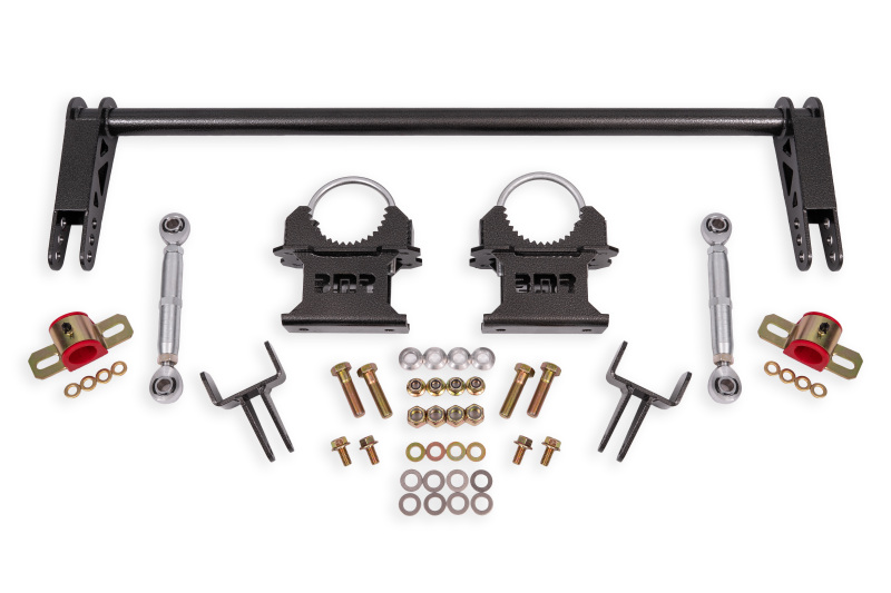 Ford Mustang Sway Bar Kit - Rear - BMR Suspension - Weld-on, Hollow, 3-way Adjustable - Black - `79-`04 Ford Mustang Sway Bar Kit - Rear - BMR Suspension - Weld-on, Hollow, 3-way Adjustable - Black - `79-`04